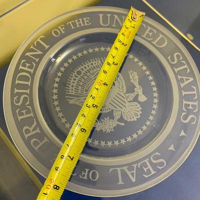 Presidential Seal Etched Plate