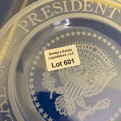 Presidential Seal Etched Plate