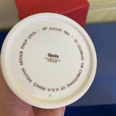 Prince William of Wales Spode Mug In Box