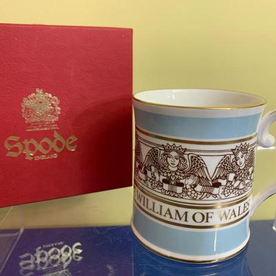 Prince William of Wales Spode Mug In Box