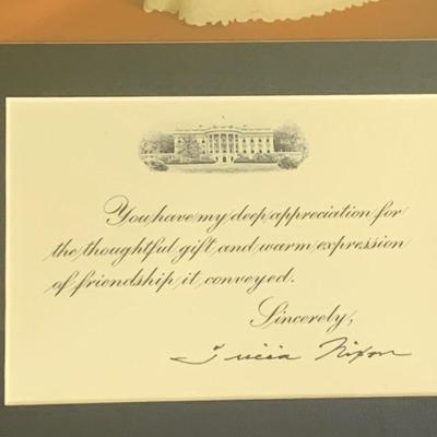 Tricia Nixon Wedding Memorabilia Signed Note Photos Staff Planning Memos Life Magazine