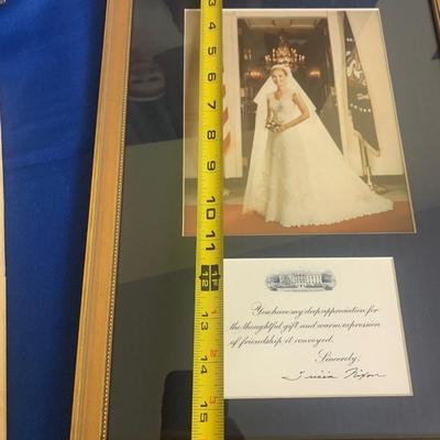 Tricia Nixon Wedding Memorabilia Signed Note Photos Staff Planning Memos Life Magazine