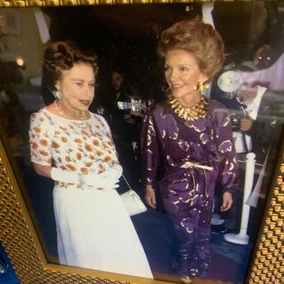 Nancy Reagan Royal Family Photos Lot