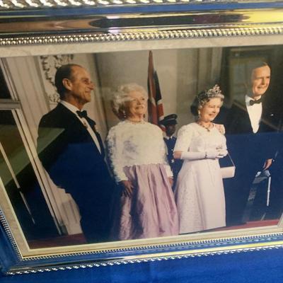 Nancy Reagan Royal Family Photos Lot
