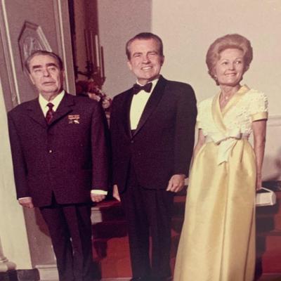 Brezhnev Visit Official White House Photos / Invitations