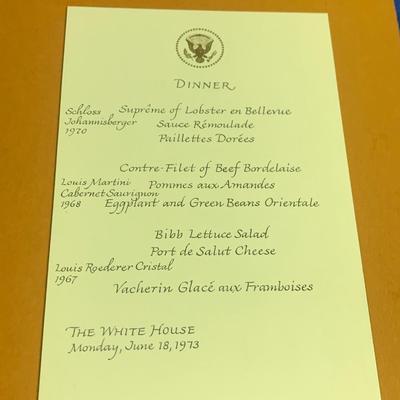 Brezhnev Visit Official White House Photos / Invitations