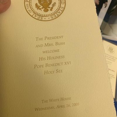 Pope Visit White House Photo & Paperwork