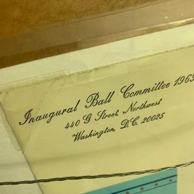 Nixon Inaugural Ball Photos Invites Ect.