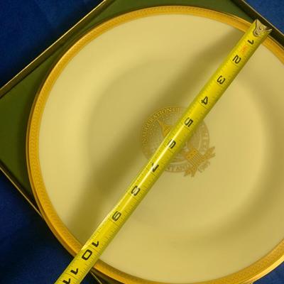 Reagan Bush Inauguration Lenox Plate In Box