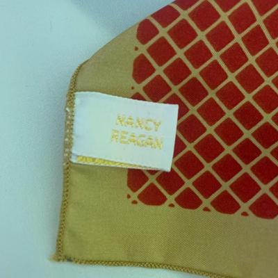 Nancy Reagan White House Scarf