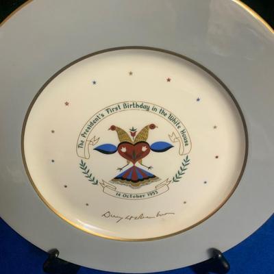 1953 President Eisenhower Castleton China Plate