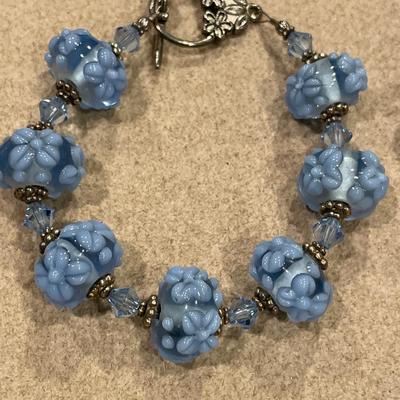 Light blue jewelry