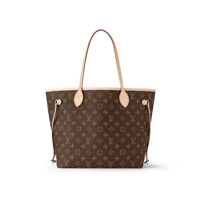 Brand new Louis Vuitton Neverfull MM tote with xx color interior 