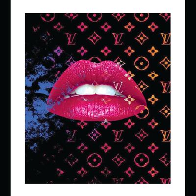The Kiss original fashion art
