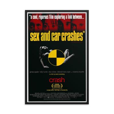 Crash 1996 REPRINT poster