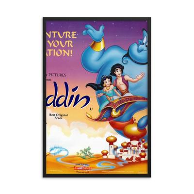 Aladdin 1992 REPRINT poster
