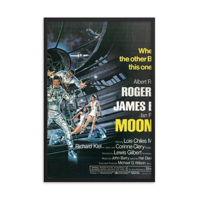 Moonraker 1979 REPRINT poster