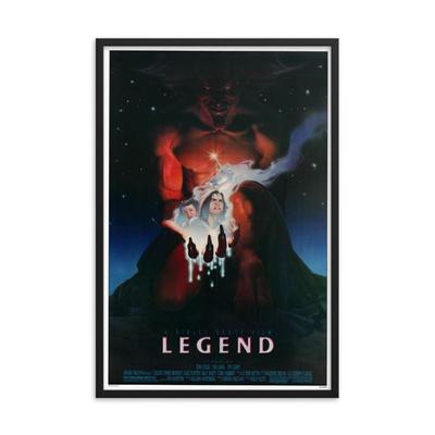 Legend 1986 REPRINT   poster