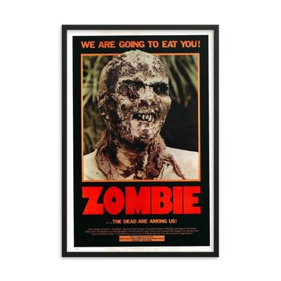 Zombie 1979 REPRINT   poster