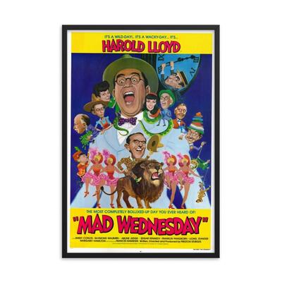 Mad Wednesday 1947 REPRINT poster