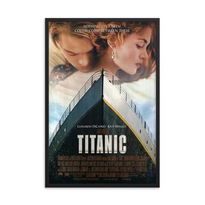 Titanic 1997 REPRINT   poster