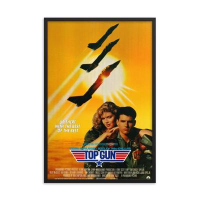 Top Gun 1986 REPRINT   poster