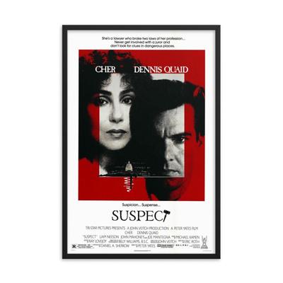 Suspect 1987 REPRINT   poster