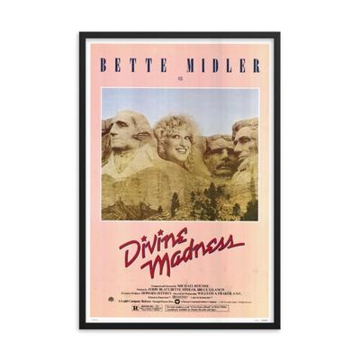 Divine Madness 1980 REPRINT poster