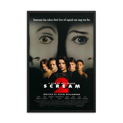 Scream 2 1997 REPRINT   poster