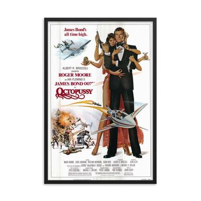 Octopussy 1983 REPRINT   poster