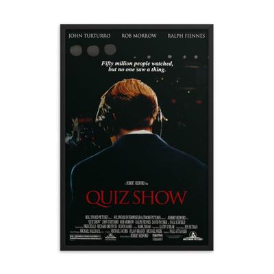 Quiz Show 1994 REPRINT   poster