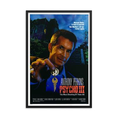 Psycho III 1986 REPRINT   poster