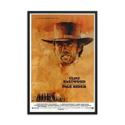 Pale Rider 1985 REPRINT   poster