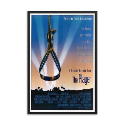 The Player 1992 REPRINT   poster
