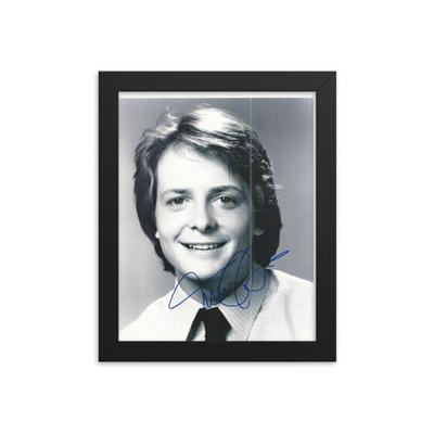 Michael J. Fox signed photo REPRINT 