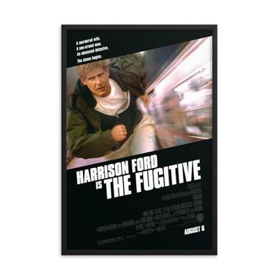 The Fugitive 1993 REPRINT   poster