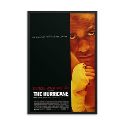 The Hurricane 1999 REPRINT   poster