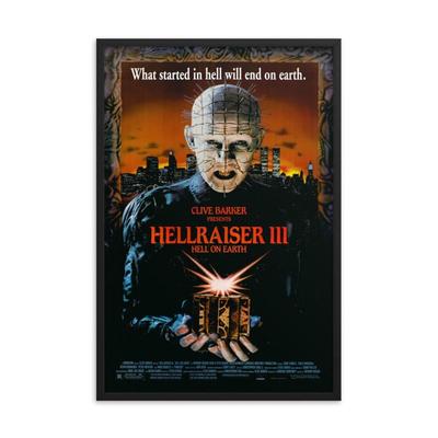 Hellraiser III 1992 REPRINT   poster