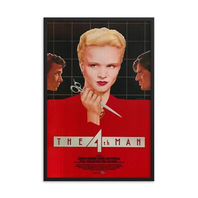 The Fourth Man 1984 REPRINT   poster