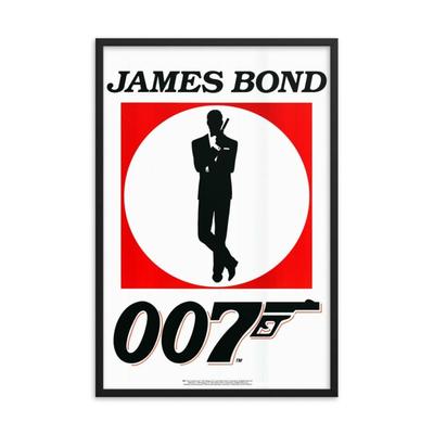 James Bond 007 1999 REPRINT   poster