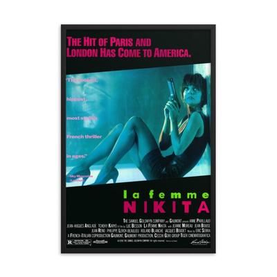 La Femme Nikita 1990 REPRINT   poster