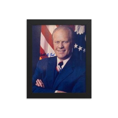 Gerald Ford signed photo REPRINT  REPRINT