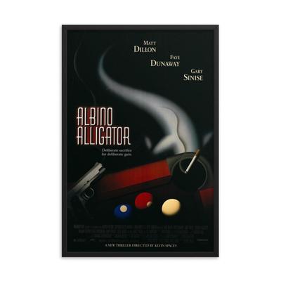 Albino Alligator 1996 REPRINT   poster