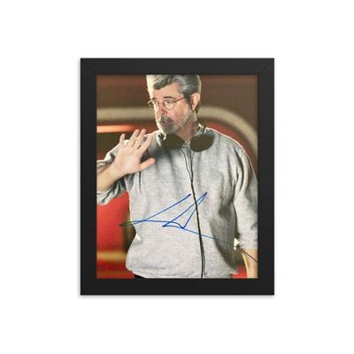 George Lucas signed photo REPRINT  REPRINT