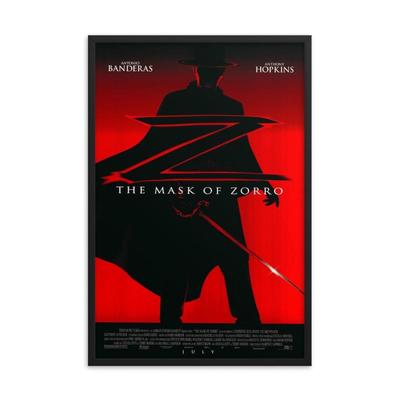 The Mask of Zorro 1998 REPRINT   poster