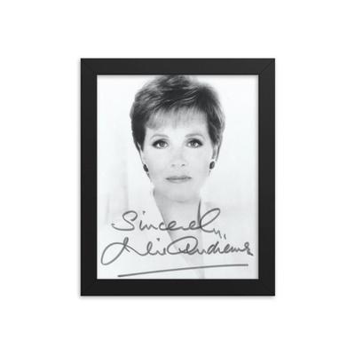 Julie Andrews signed photo REPRINT  REPRINT
