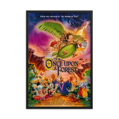 Once Upon a Forest 1993 REPRINT   poster
