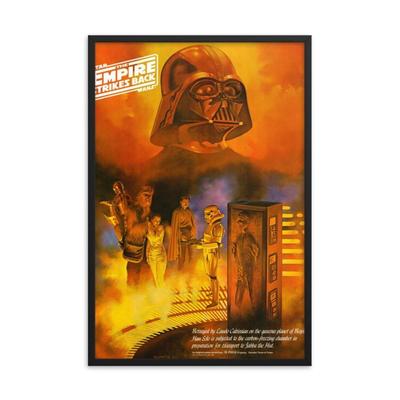 Empire Strikes Back 1980 REPRINT   poster