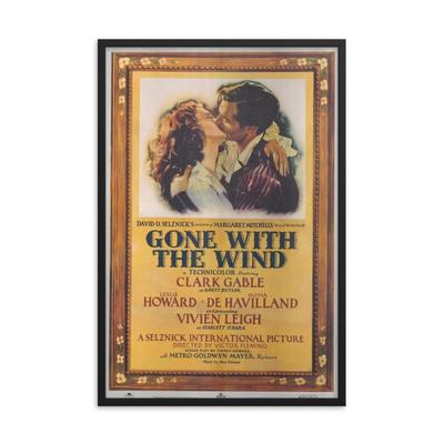 Gone With the Wind 1983R REPRINT   poster