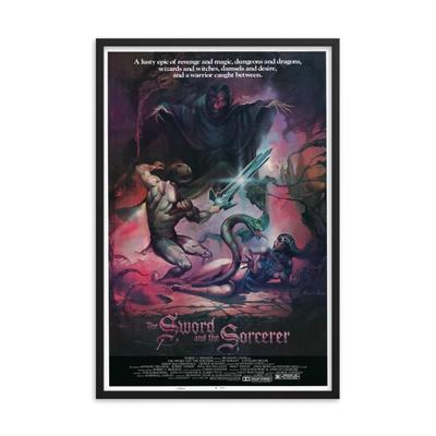 The Sword and the Sorcerer 1982 REPRINT poster